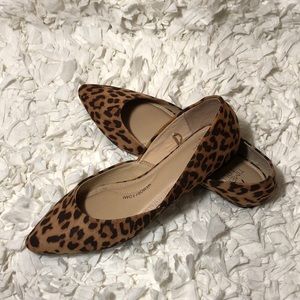 Time and Tru Leopard Print Flats